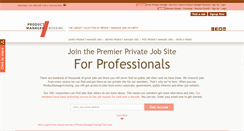 Desktop Screenshot of productmanagercrossing.com